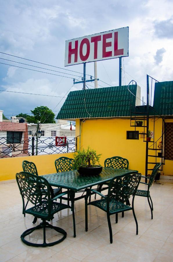 Hotel Villa Angeles 캄페체 외부 사진
